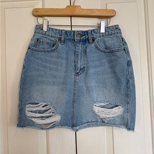Jean skirt